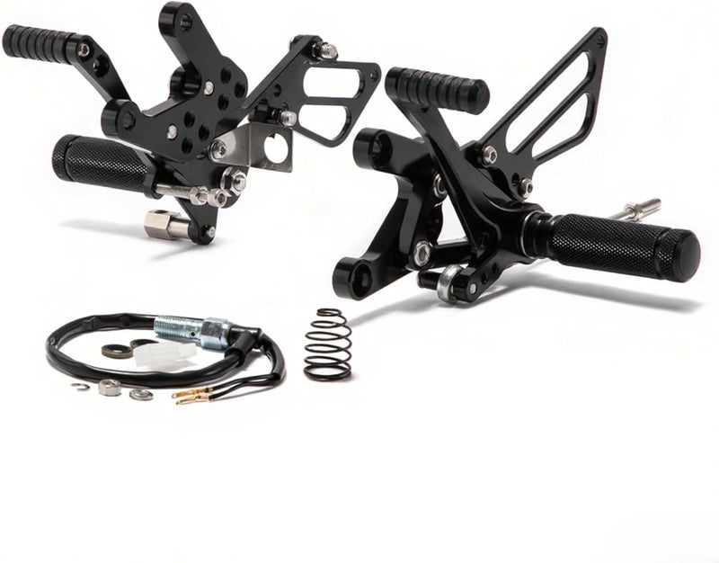 SFriding Motorcycle Adjustable Rear Sets Rearsets Foot Pegs for Yamaha YZF R3 MT-03 2015-2023 - Image 2